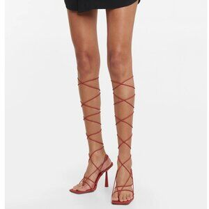 GIA BORGHINI leather sandals